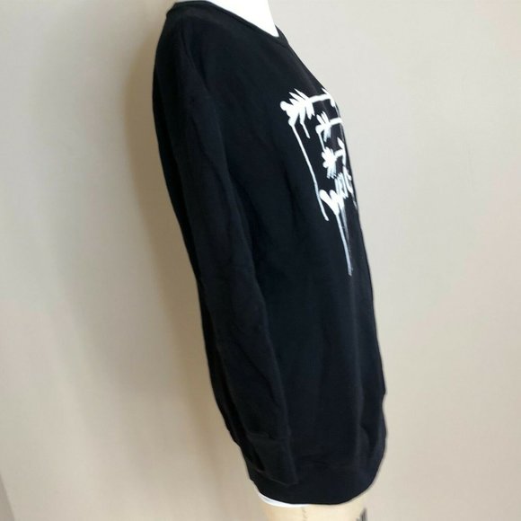 Soul Cycle Gregory Siff Womens Small Black Warrior Graphic Zipper Sweatshirt Top - Picture 7 of 12